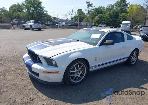 2008 Ford Mustang Shelby Gt500 from USA, damaged, VIN 1ZVHT88S485189813